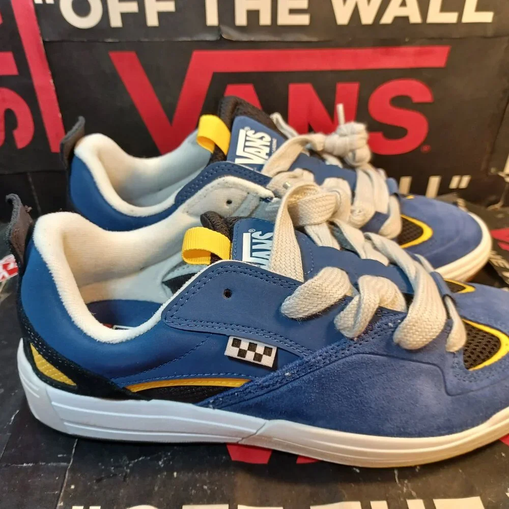 Vans Men's 7/Women's 8.5 Skate Mixxa Navy/Grey Skateboarding Shoes VN000CUYY27